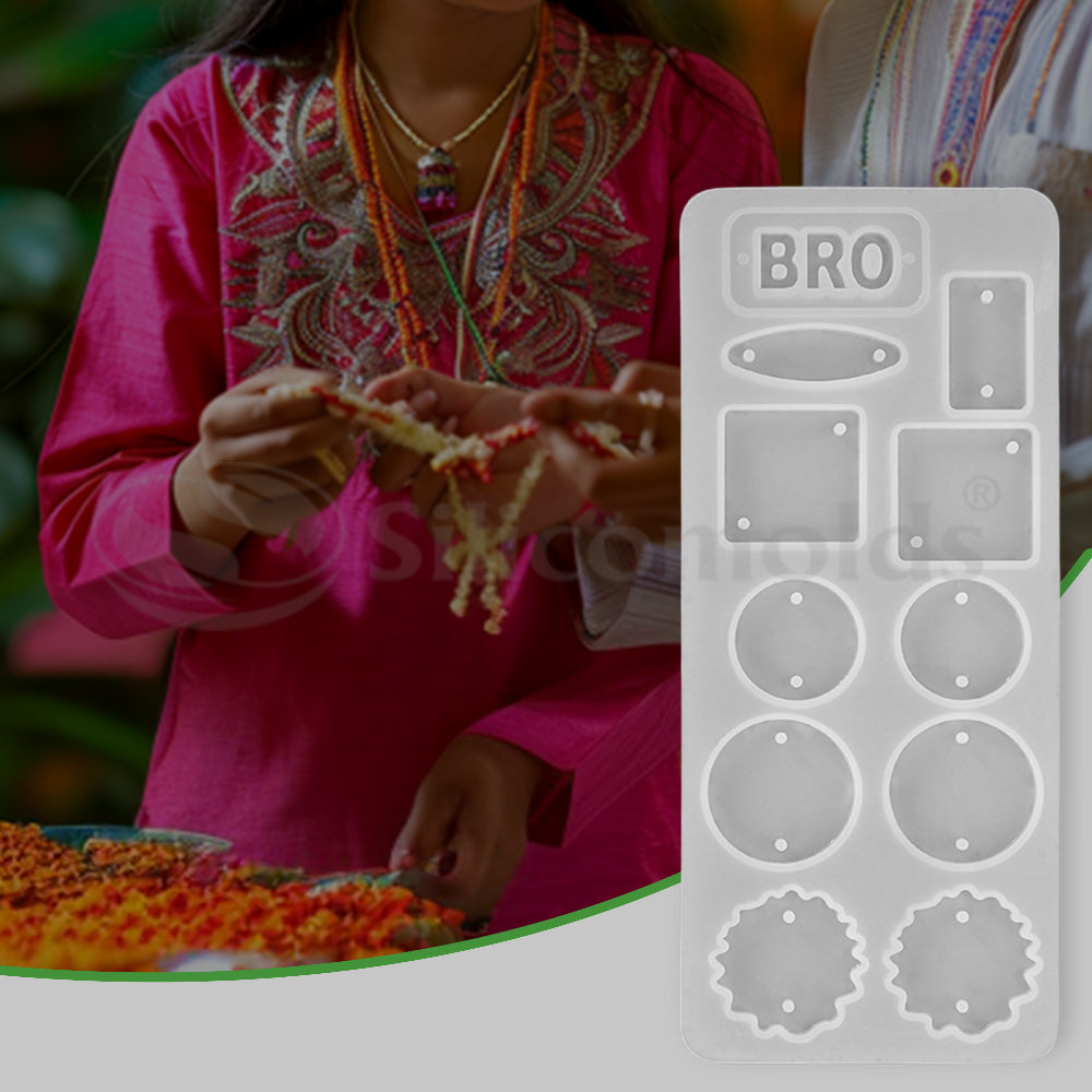 SILICOMOLDS - RAKHI MOLD - 11 CAVITY - URP121- RM